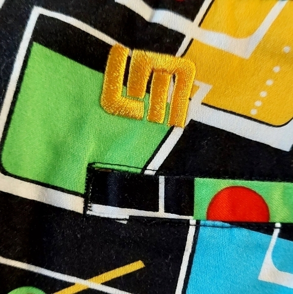 Loudmouth Ladies Bermuda Shorts Size 16 Cocktail Pattern - Picture 4 of 6